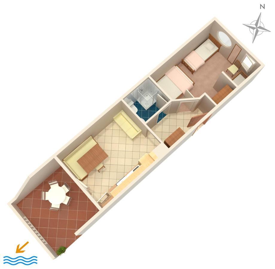 Apartments By The Sea Mandre, Pag - 4098 Екстер'єр фото
